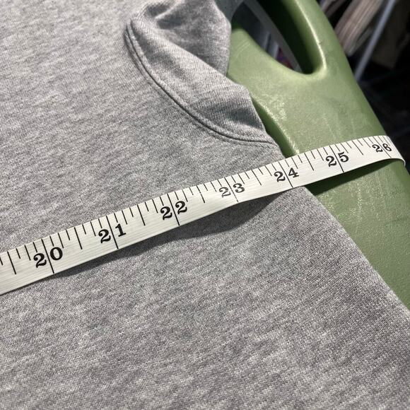 NWT Adidas Heathered Gray 1/4 Zip Performance Pullover Sweatshirt Men’s Large - Picture 3 of 9